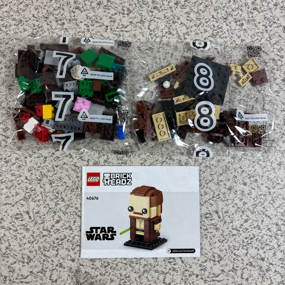 Lego | Toys | Lego Star Wars 4676 The Phantom Menace Brickheadz Quigon ...
